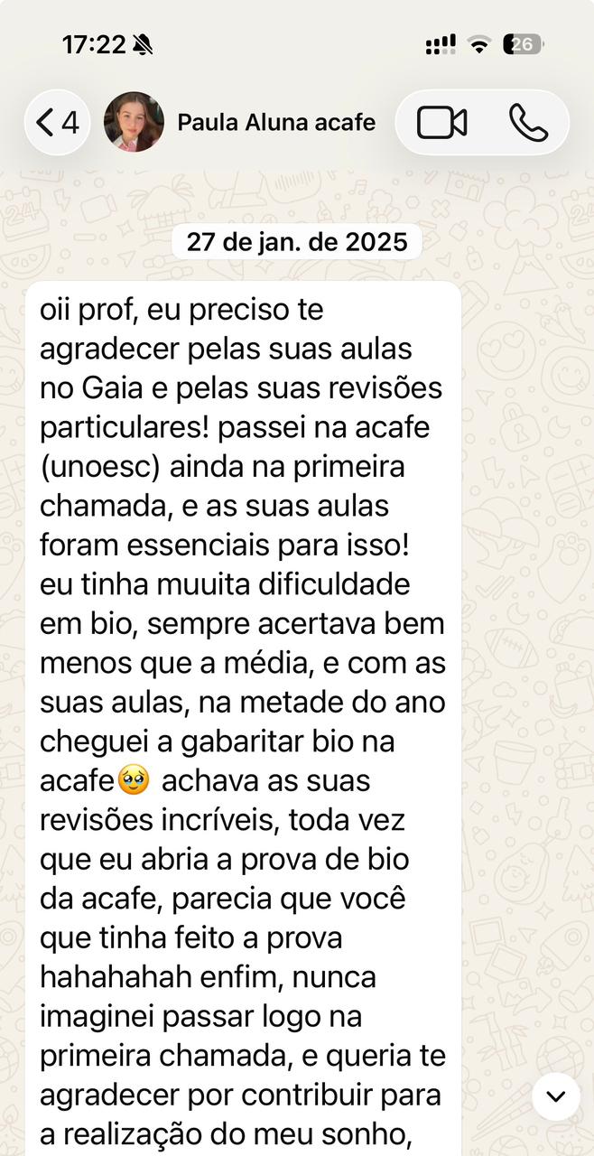 Depoimento Paula